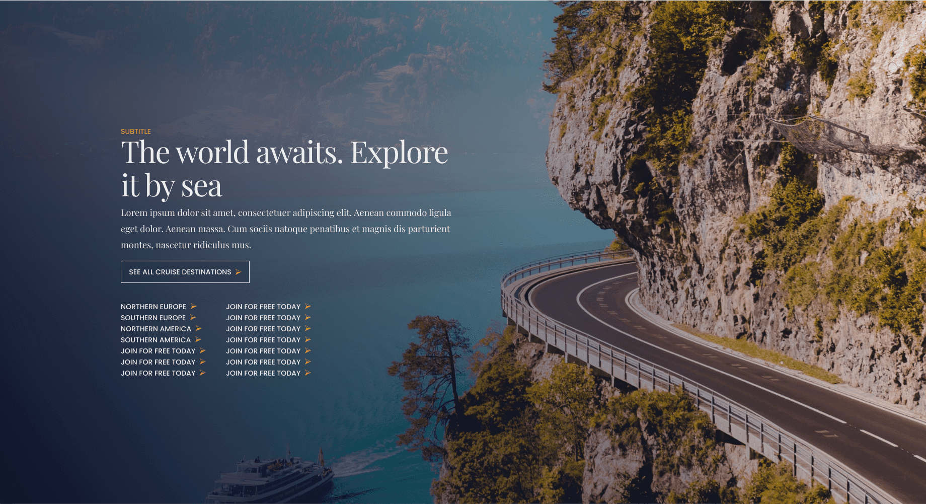 A Large Cruise Collective CTA component A2ZTECH