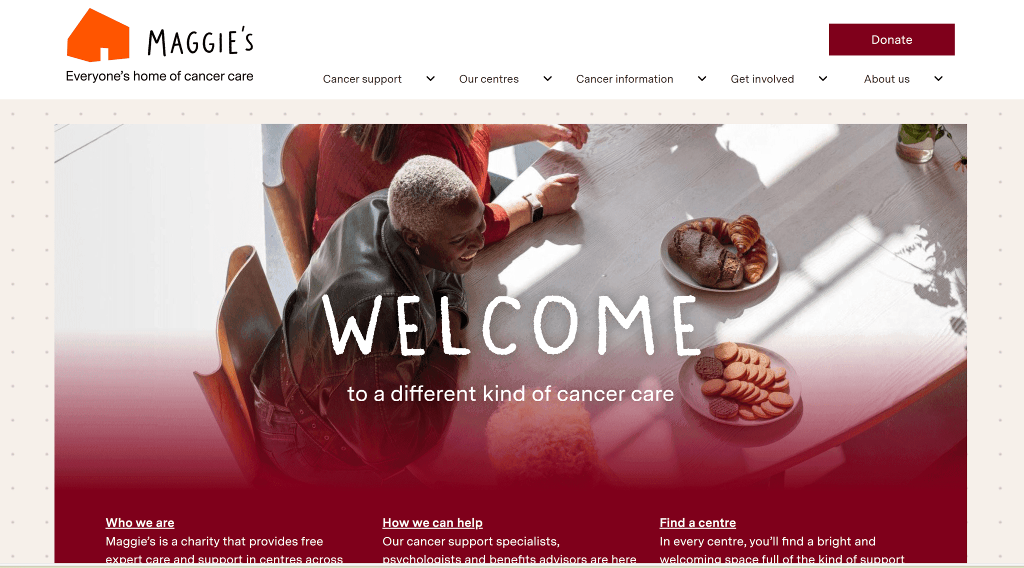 Maggies Landing Homepage Django Build A2ZTECH