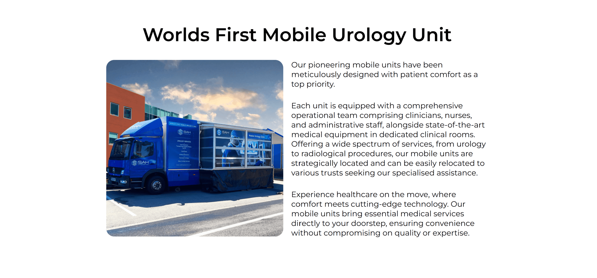 SAH Diagnostics Website Excerpt Example A2ZTECH