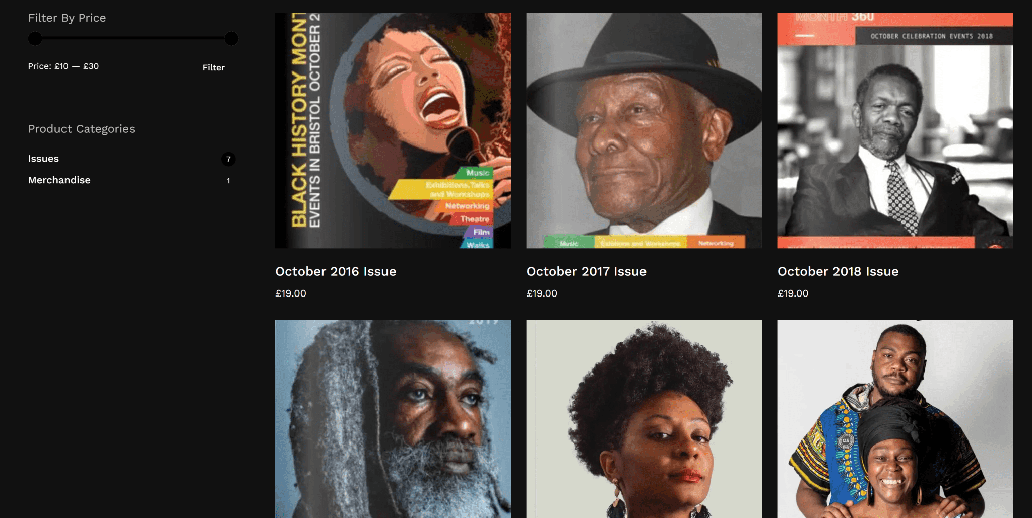 BHM Magazine Purchase